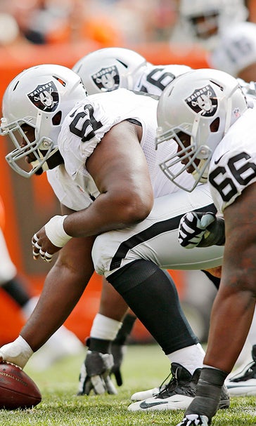 Raiders can lean on their revamped offensive line now